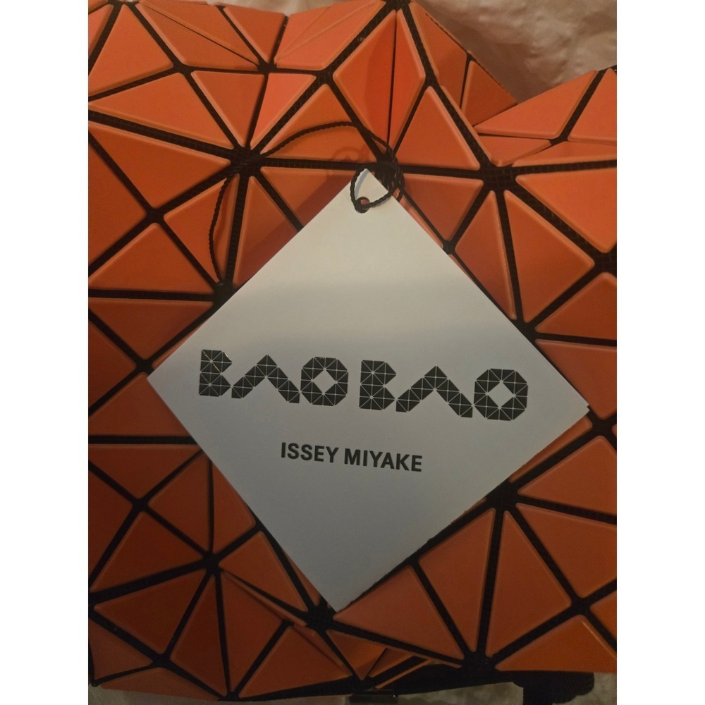 Bao Bao Issey Miyake Wring Matte Orange Bucket Bag, direct from Taipei. Abstract - Picture 8 of 8